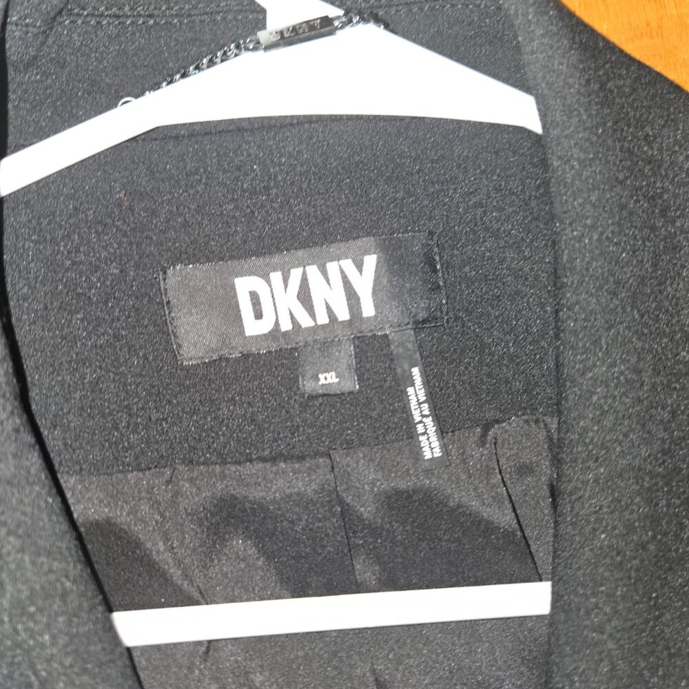 *LIKE NEW!* DKNY Tuxedo Cape Blazer - Picture 2 of 2